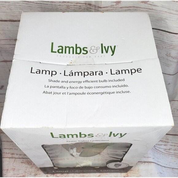 Rare Lambs & Ivy Team Safari Collection Baby Lamp – Adorable Nursery Décor - Picture 4 of 10